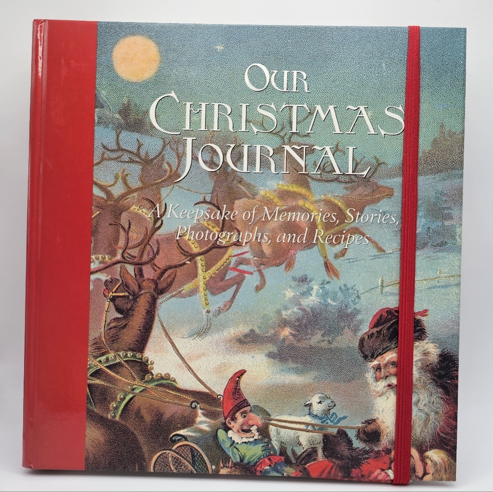 Christmas Journal with Red Binding